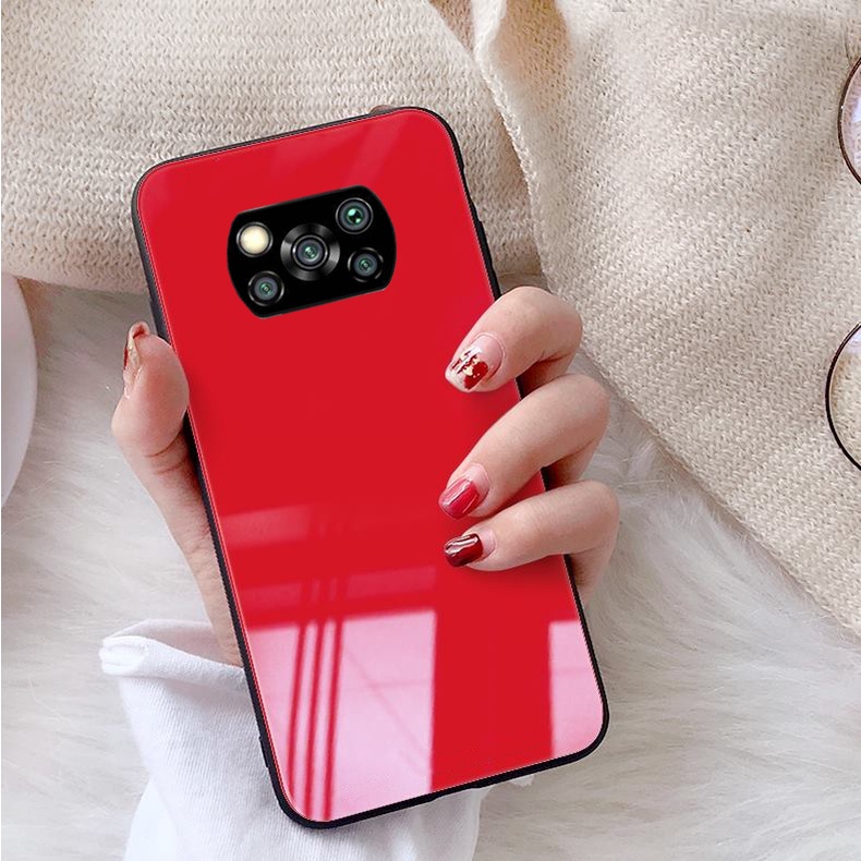 Ốp Lưng XIAOMI POCO X3 NFC, X3 NFC PRO Mặt kính gương sáng bóng cao cấp