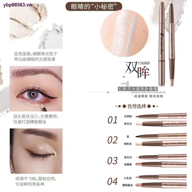 Bút phấn mắt tơ tằm hai đầu ánh ngọc trai lụa ba chiều độ bóng cao làm sáng da cho người mới bắt đầu
 | BigBuy360 - bigbuy360.vn