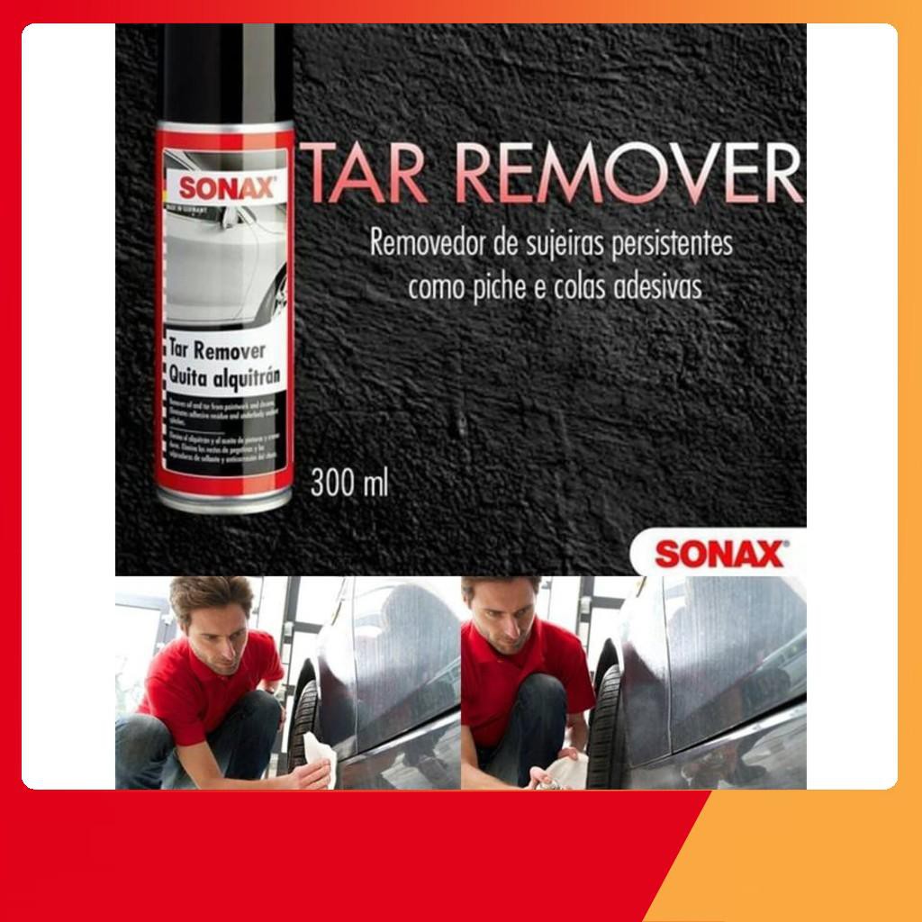 [ Tặng Khăn ] Tẩy nhựa đường và băng keo - Sonax tar remover 334200 300ml Sonax334200 chamsocxestore