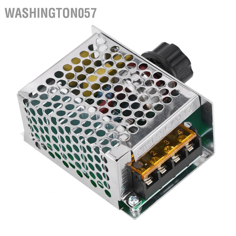 Washington057 4000W AC Voltage Regulator 220V Dimmer Electric Motor Speed Temperature Controller