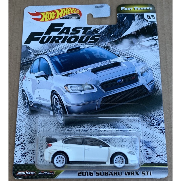 Xe Hot Wheels 2016 Subaru WRX STI Fast Furious 8