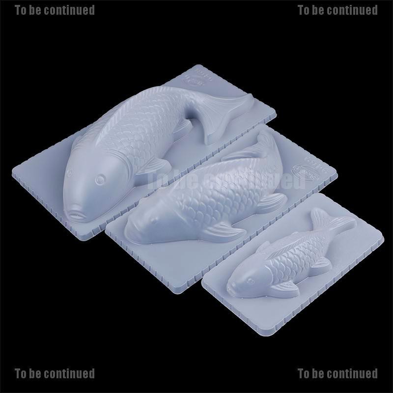 Khuôn Nhựa Làm Bánh Hình Cá Koi 3d Độc Đáo