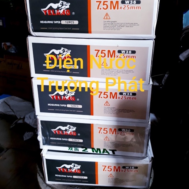 Thước Kéo 2 mặt 7m5