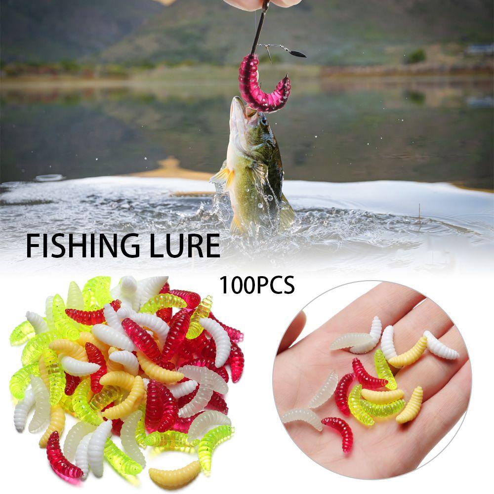 Bộ 100 Con Sâu Giả Giống Thật Có Mùi Giống Thật