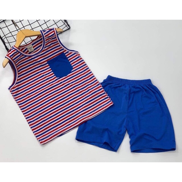 Combo 4 bộ cotton dành cho bé trai
