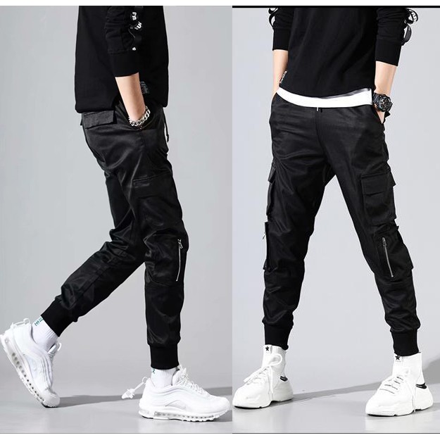 Quần jogger Túi Hộp Nam Chất Thun BC Cao Cấp Siêu Co Giãn Thời Trang Đường Phố  JOGGER NAM 9000027