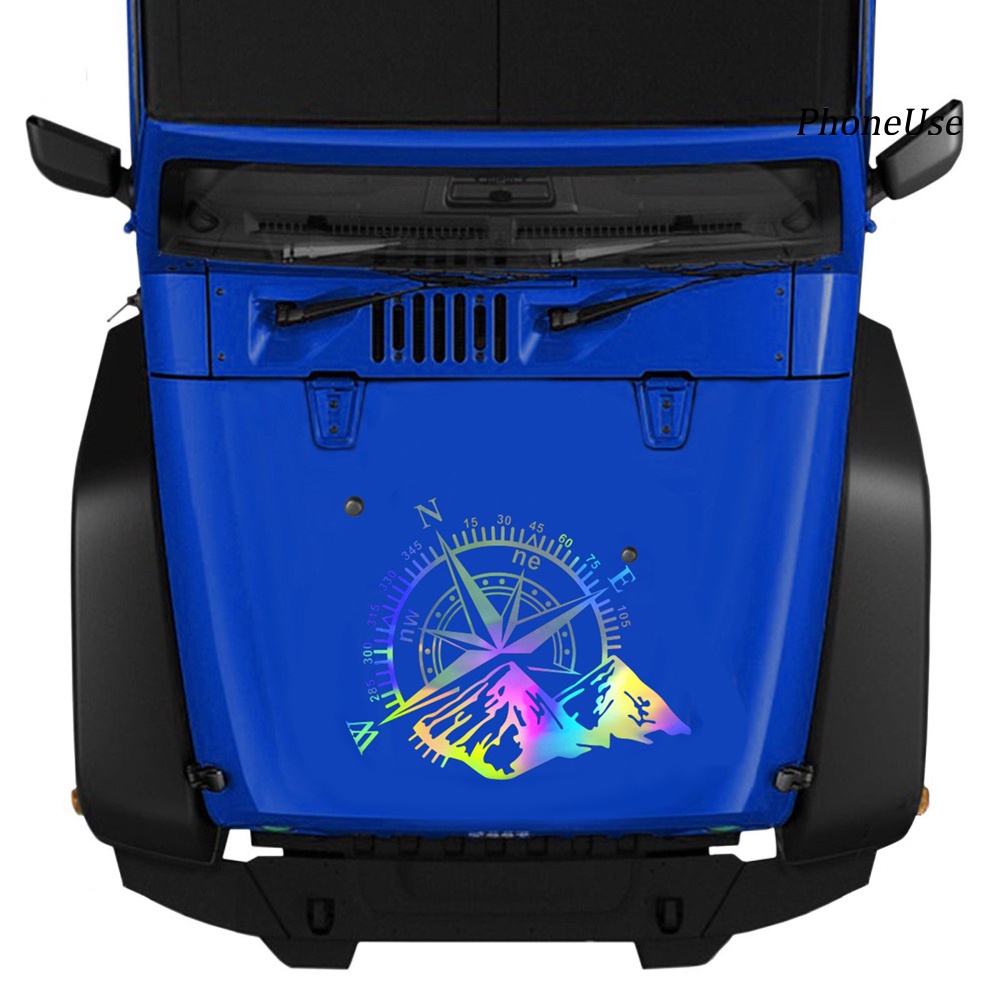 Decal PU-D-1100 Laser Dán Xe Hơi Trang Trí Độc Đáo