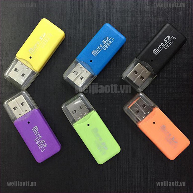 Sale 69% Đầu Đọc Thẻ Nhớ Mini Usb Sd/Mmc 480mbps,  Giá gốc 21000đ- 20F134-3