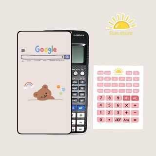 Sticker dán máy tính casio/vinacal có in theo yêu cầu