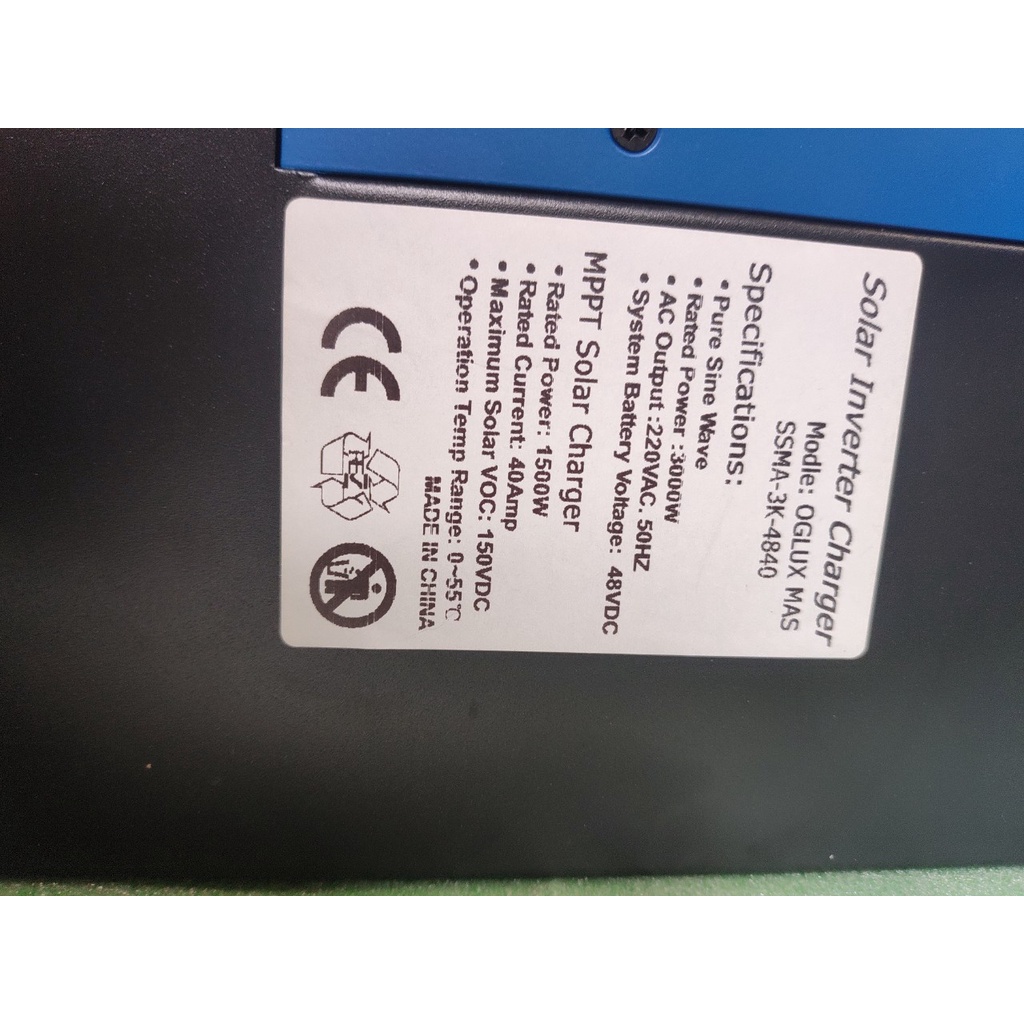 BIẾN TẦN NĂNG LƯỢNG OFF GRID ÁP THẤP  MPPT 48V ~ 220V 3KW ,4KW, 5KW