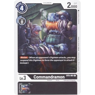 Thẻ bài Digimon - TCG - Commandramon / BT5-061'
