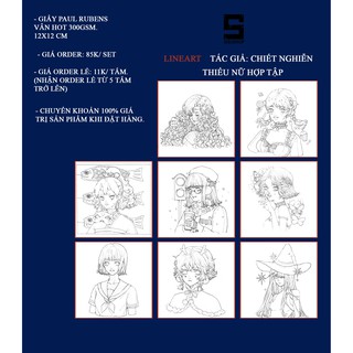 Lineart tranh tô màu phần 3.