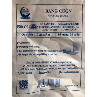 Băng cuộn y tế An Lành 10cm*5m