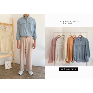 [FREESHIP] Sơ mi Nam túi hộp. Chất liệu Linen cao cấp. Sản phẩm độc quyền.