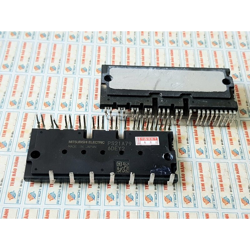 [Mã 33ELSALE hoàn 7% đơn 300K] PS21A79 IGBT Mitsubishi 50A 600V tháo máy