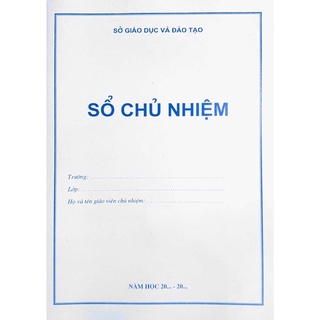 Sổ chủ nhiệm cấp 2,3