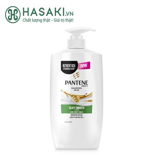 Dầu gội pantene dưỡng tóc mượt mà óng ả silky smooth care shampoo 650g