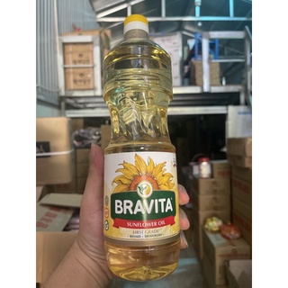 Dầu ăn hướng dương Nga Bravita 1L
