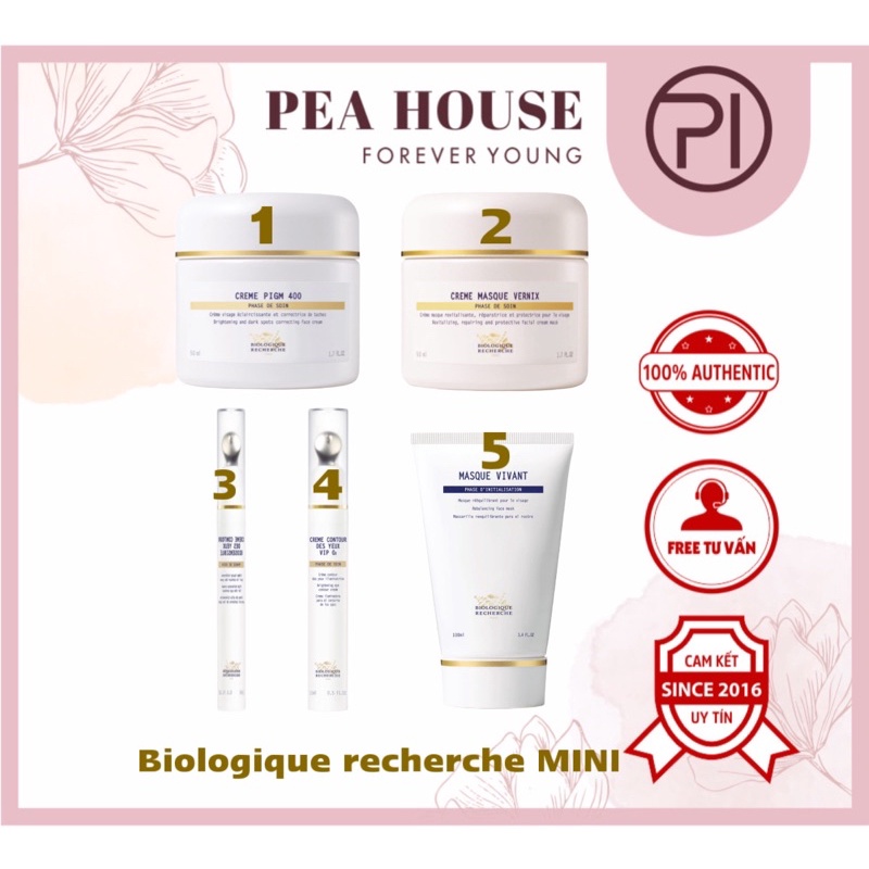 Kem dưỡng PIGM400 - Kem dưỡng Vernix - Kem dưỡng mắt Biofixine - Kem dưỡng mắt VIPO2 - Mask VIVANT BR