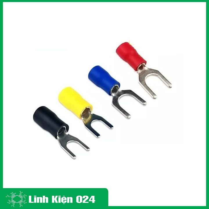 Đầu cos cốt chữ Y, đầu cốt bọc nhựa SV2-5