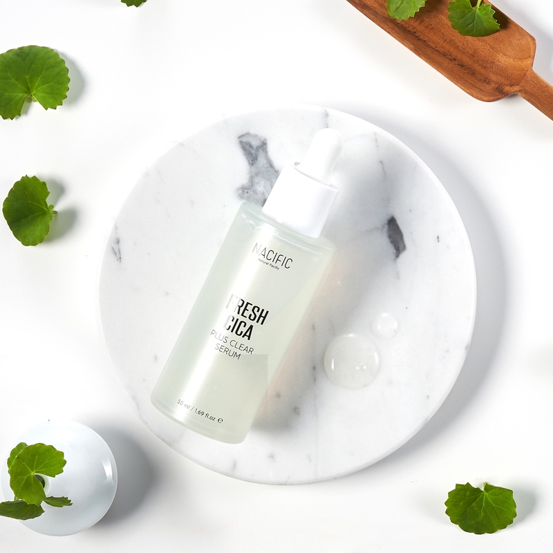 Tinh chất làm dịu da, kiềm dầu cho da mụn Nacific Fresh Cica Plus Clear Serum 50ml