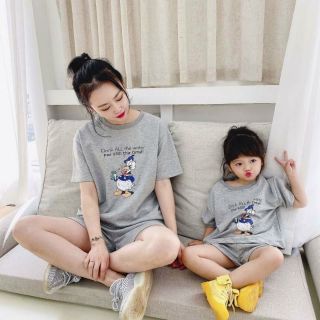 ⚡flash_sale⚡ áo mẹ và bé siêu dễ thương , chất cotton mát mịn, đủ màu và size