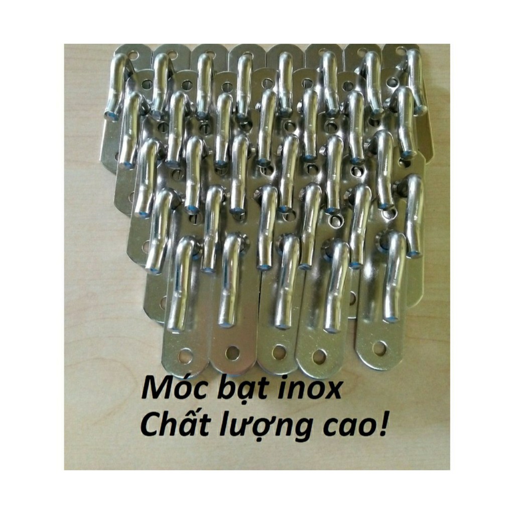 [COMBO] 10 Móc bạt ô tô inox. Móc bạt thành thùng xe tải chất lượng cao