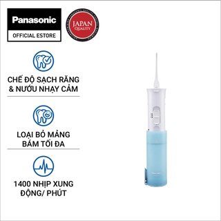 Máy Tăm Nước Cầm Tay Panasonic Dùng Pin EW-DJ10 - Hàng chính hãng - Bảo hành 12 tháng