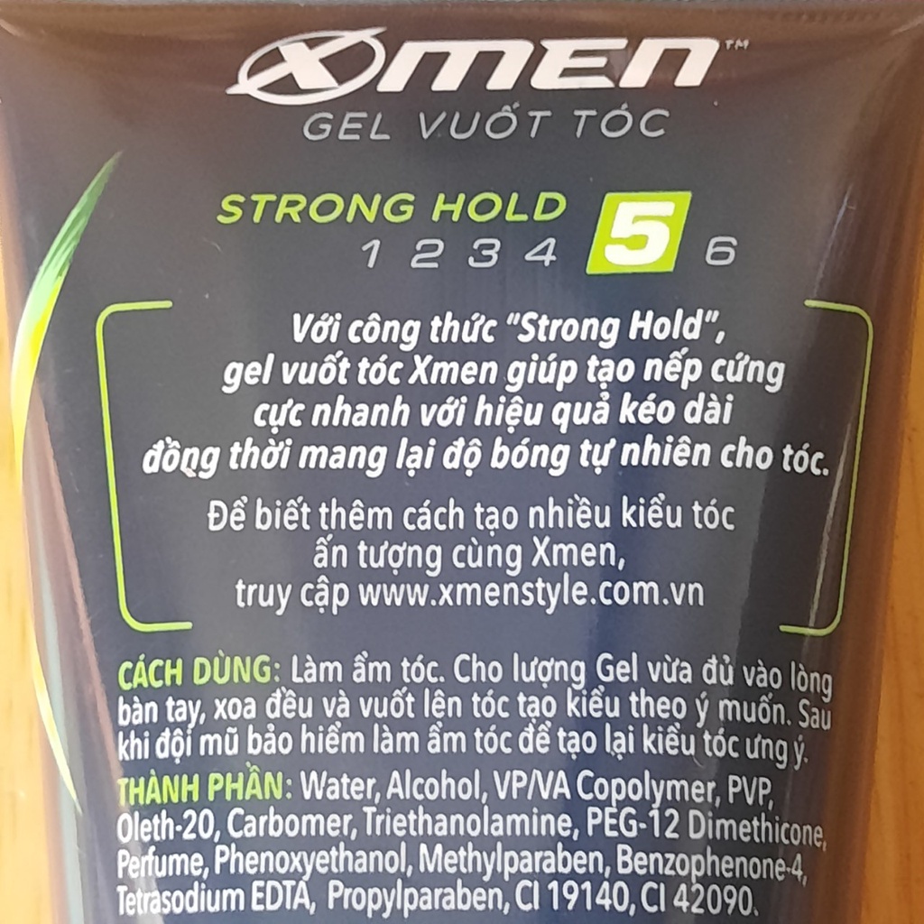 Gel vuốt tóc XMEN 150g - BACH HOA HV