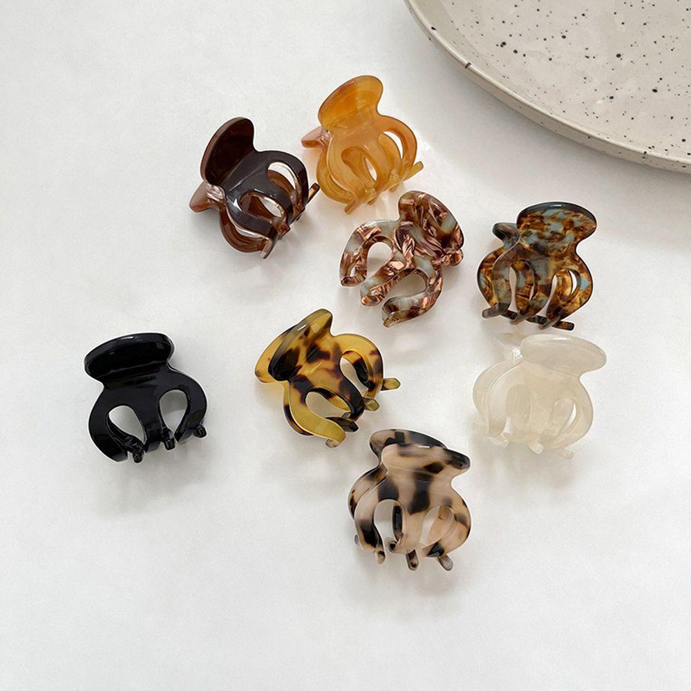 ANEMONE Kẹp Tóc Móng Vuốt Đuôi Ngựa Nhỏ Sang Trọng Ngọt Ngào Cho Nữ
