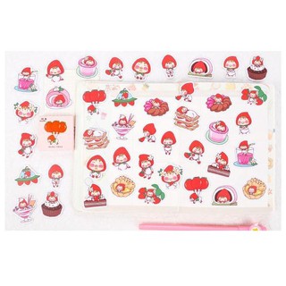 Bộ 45 Sticker Bé Dâu Tây Đáng Yêu E109