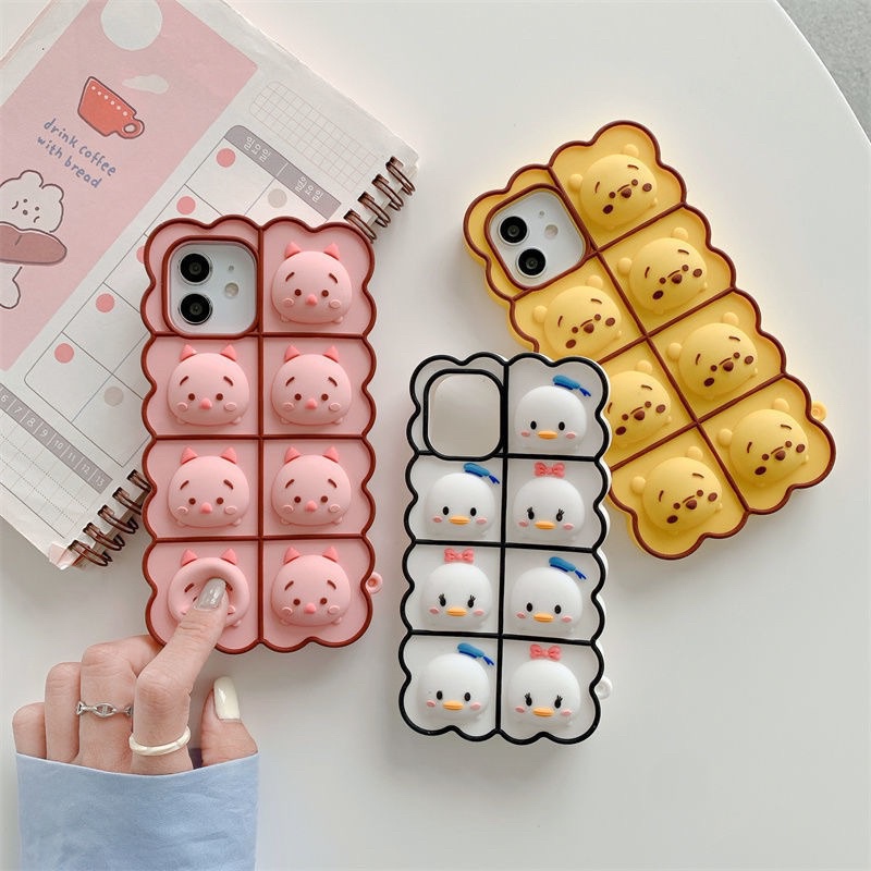 Ốp dẻo hoạ tiết xinh xắn cho iphone