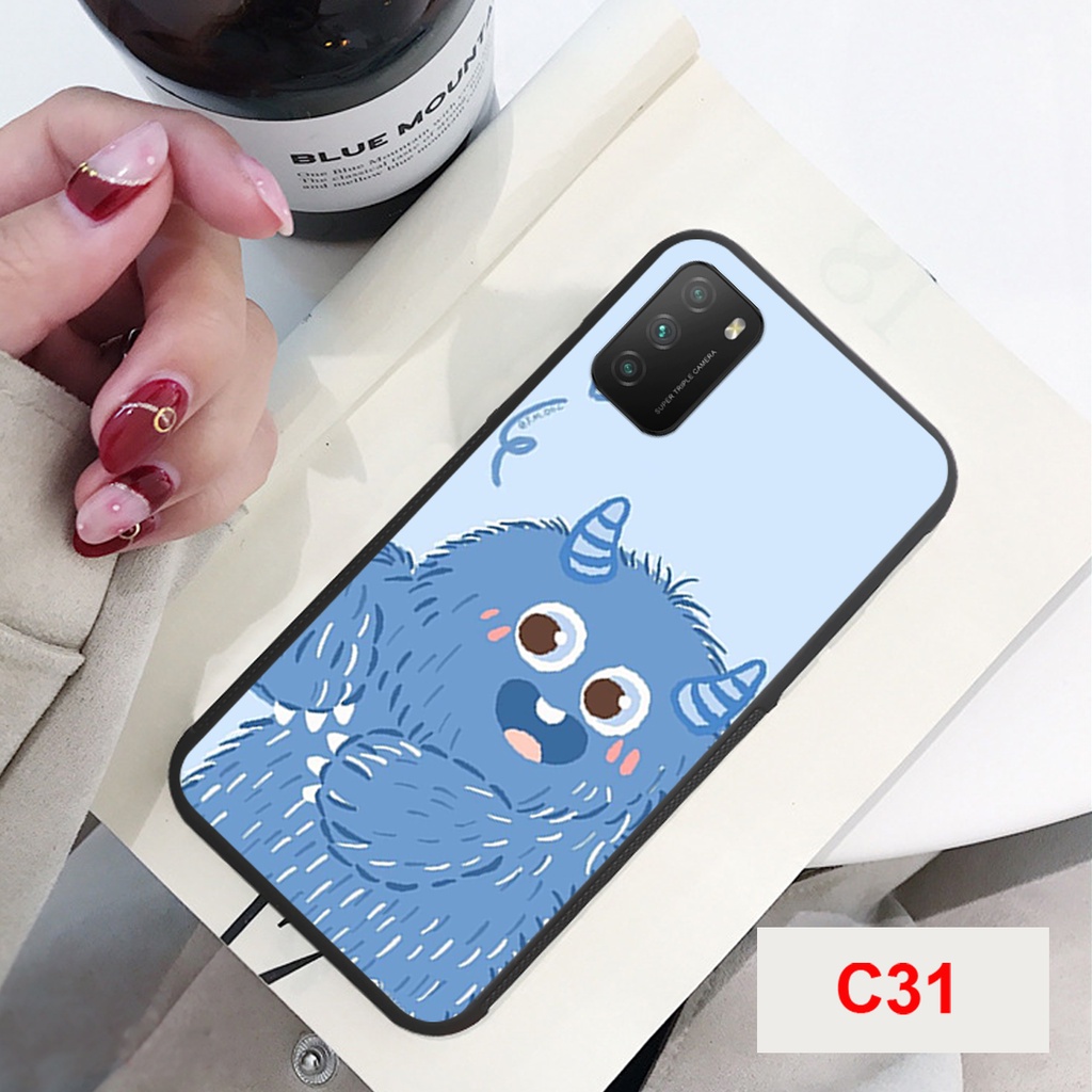 ỐP LƯNG XIAOMI REDMI 9T-POCO M3-POCO X3 NFC- MI 10T PRO 5G IN NHÂN VẬT ĐÁNG YÊU CỰC ĐẸP