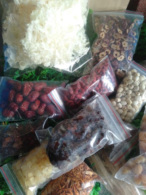NGUYÊN LIỆU CHÈ DƯỠNG NHAN TỰ CHỌN