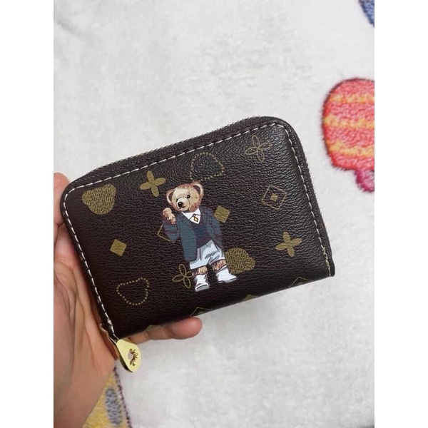 Ví gấu TTWN BEAR chính hãng nhiều ngăn size 11,5 cm