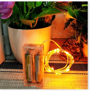 Dây đèn Led trang trí đom đóm dài 2 mét dùng pin tiểu AA Điện Lực - Điện Lực