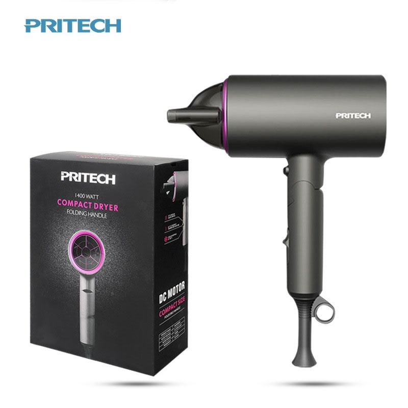 Máy sấy tóc ION Pritech tiêu chuẩn Châu Âu bổ sung Ion làm tóc mềm mại giảm khô rối,bảo vệ tóc
