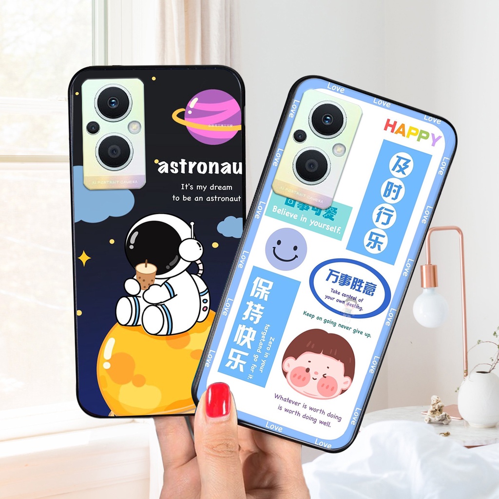 Ốp lưng Oppo RENO 7 5G in hình 3D GẤU cute be@r, soda, happy day cực hot ,thời thượng