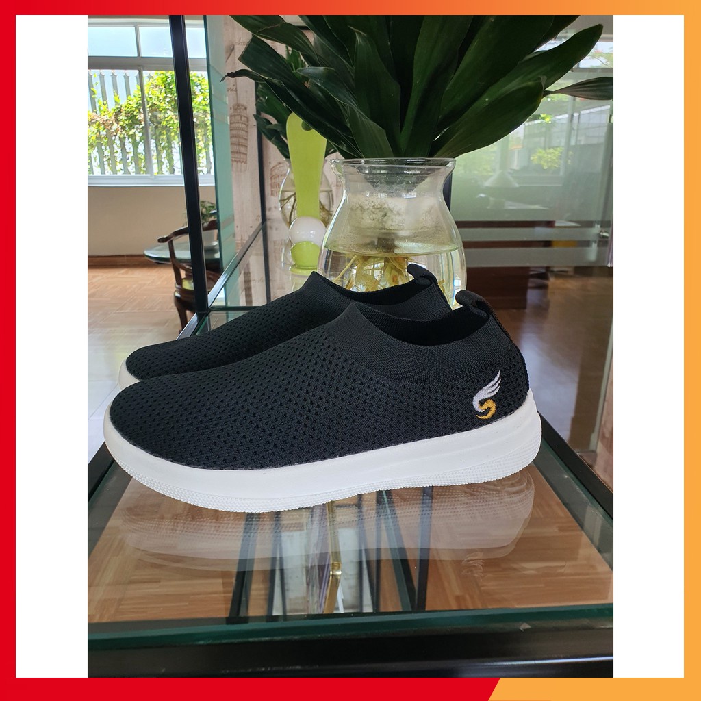 Giày Thể Thao Nữ Sneaker Sshoes Màu Đen Chuẩn Form Biti's Hunter 💖FREESHIP💖
