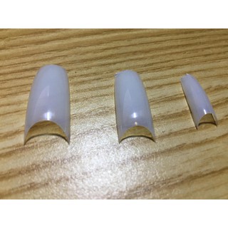 Móng Tip Hàn, móng nối đắp gel, đắp bột đủ số từ 0-9 (túi 500 móng)