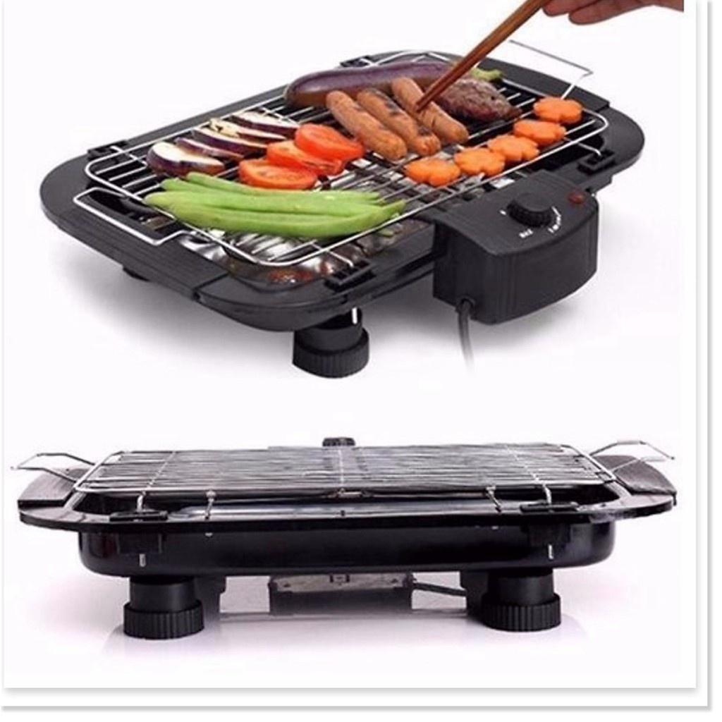 [SGD] Bếp nướng điện đa năng - Bếp nướng không khói ELECTRIC BARBECUE GRILL 30x50cm 2000W 576