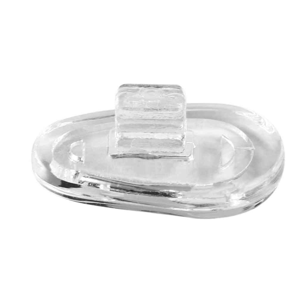 Set 5 Cặp Đệm Mũi Bằng Silicon Hình Oval Trong Suốt Dùng Sửa Chữa Thay Thế Cho Mắt Kính
