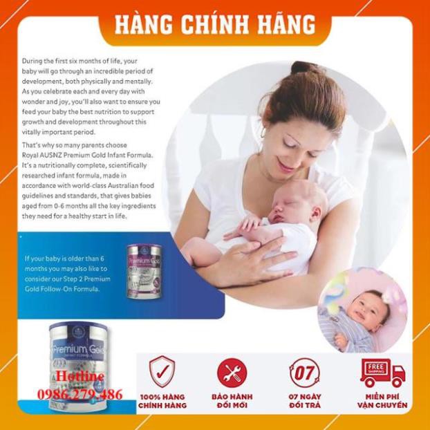Sữa Hoàng Gia Úc Royal Ausnz Premium Gold 1 - 900g date 2025