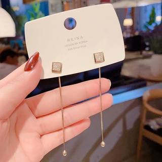 Korean style love square earrings