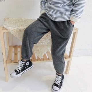 [vừa bán vừa tặng] Quần Thun Dài Bé Trai Bé Gái Vải Mềm (8kg-37kg) K19