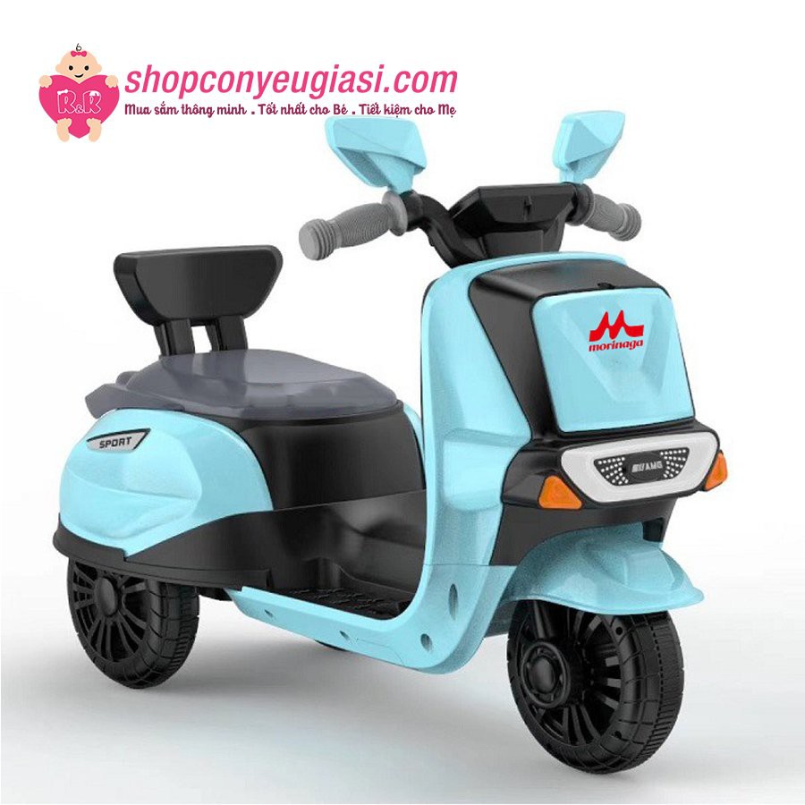 Xe Điện Vespa Sành Điệu Cho Bé