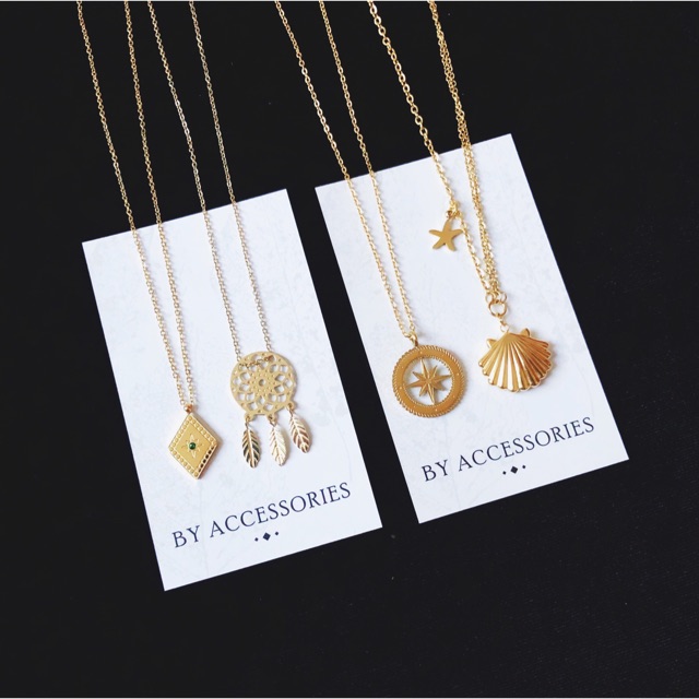 Dây chuyền titan không gỉ nhiều mẫu xinh