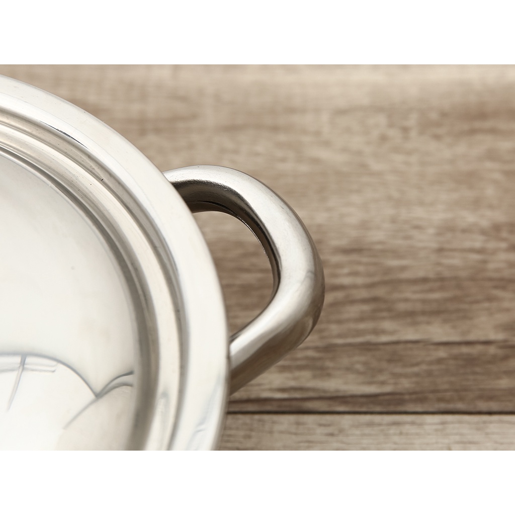 SUPOR- Bộ 3 nồi inox 430 Easycook đáy phẳng size 16/20/24cm, hàng chính hãng tương thích mọi loại bếp