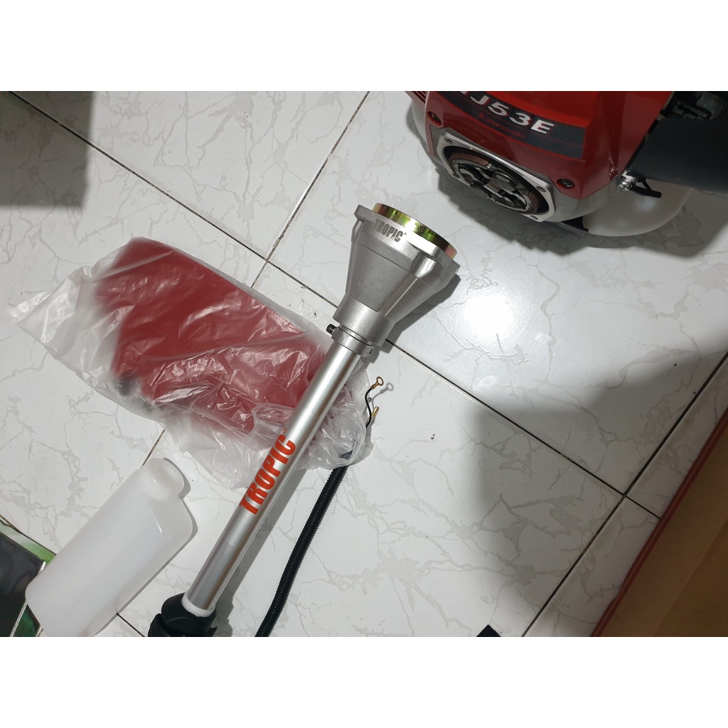 MÁY CẮT CỎ KAWASAKI TJ53 CHÍNH HÃNG. CẦN TROPIC