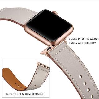 Dây Đeo Da 38mm 40mm Cho Apple Watch Series 5 4 3 2 1